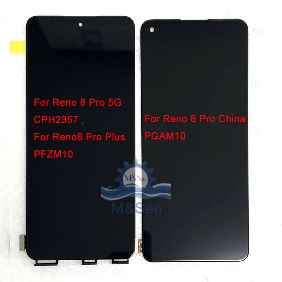 X2 Verre trempé Oppo Reno 8 5G 6.4 CPH2359 Couverture Complète