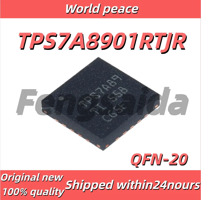 5PCS/100% Brand new original TPS7A8901RTJR WQFN-20 2A low-noise high-precision dual-channel low-dropout regulator