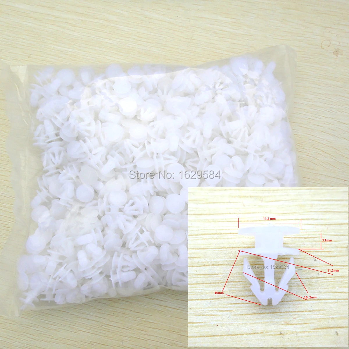 

Клипса на дверь для Honda Civic Accord CRV, автомобильные аксессуары для Renault Peugeot 100, 307, 206, 407, 308, Citroen C4, C5, C3, 10/406 шт.