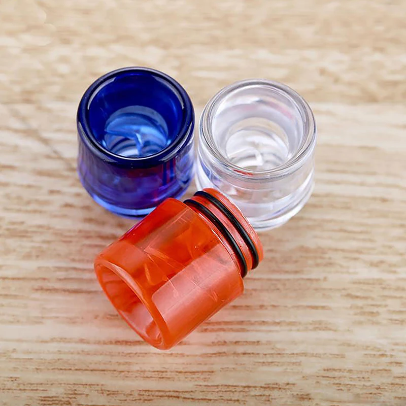 1PCS Resin 810 Resin Hardware Drip Nozzle Anti Scald Straw Joint Acrylic Spiral Dripper Mouthpiece Drip Tip
