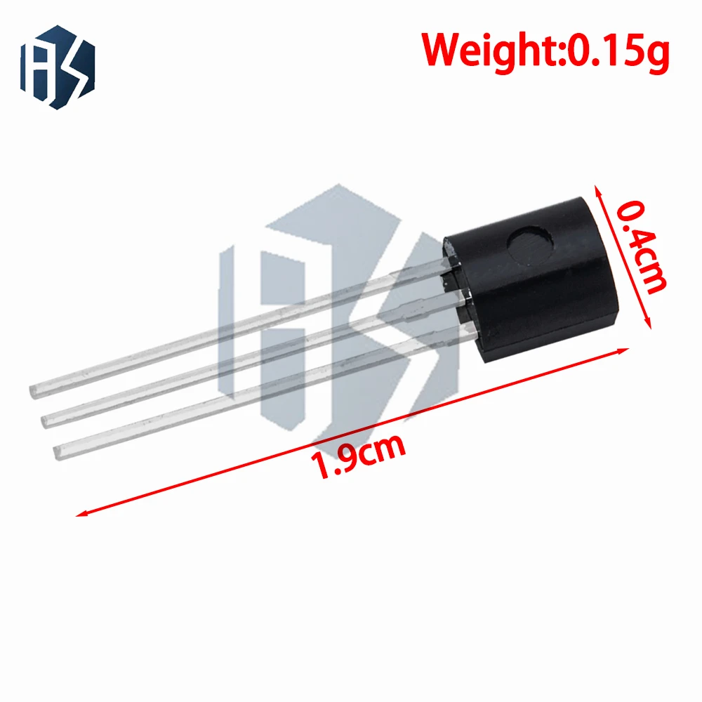 Kit transistor da 50 pezzi/lotto: DIP TO-92 2N5551 e 2N5401 (25 pezzi 2N5401 + 25 pezzi 2N5551)