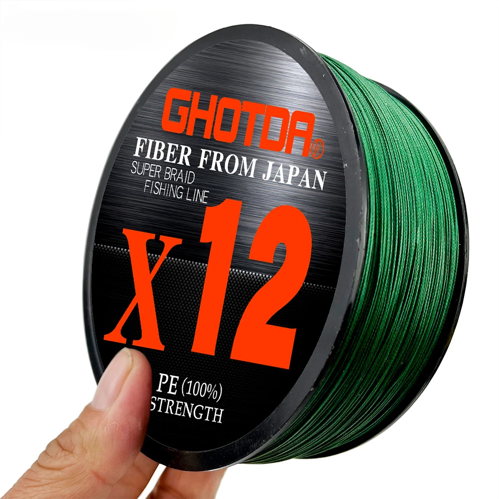 X12 Hilo trenzado multifilamento PE 12 hebras agua salada - imagen 3