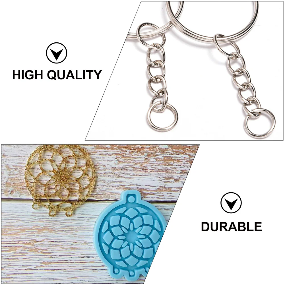 

1 Set Dream Catcher Mold Epoxy Resin Casting Diy Silicone Mold For Keychain Windchime Jewelry Making Earrings Mould