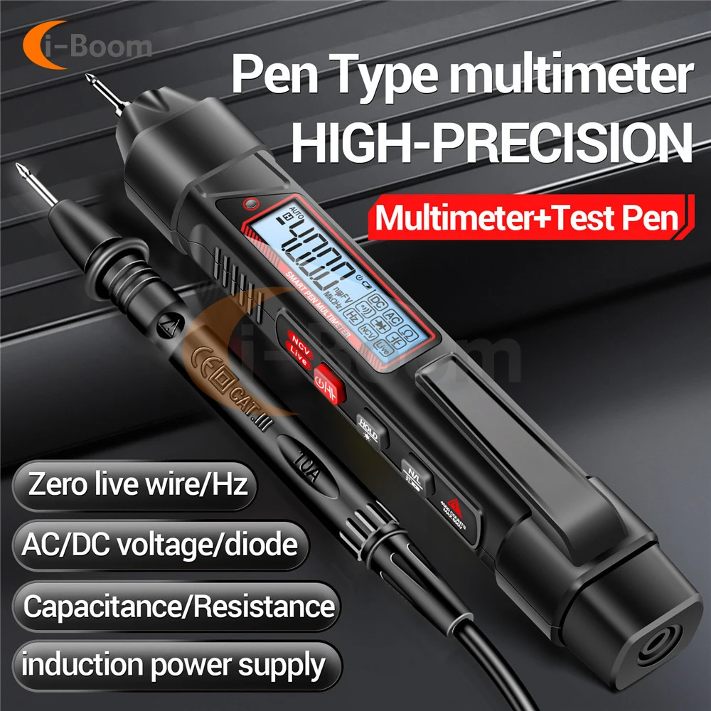 ANENG Electrical Test Pen Multimeter Auto AC/DC Voltage Tester Multifunctional Ohm Hz Zero Fire Line Detector Electric Tool