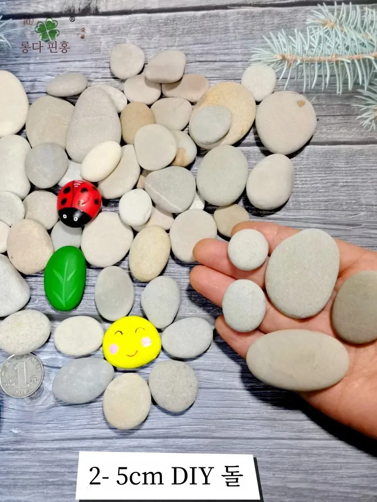 Rough Stone Mao Hand-Painted Stone Painting Painting Stone DIY Cobblestone Painting Stone Flat Stone Kindergarten Handmade St...