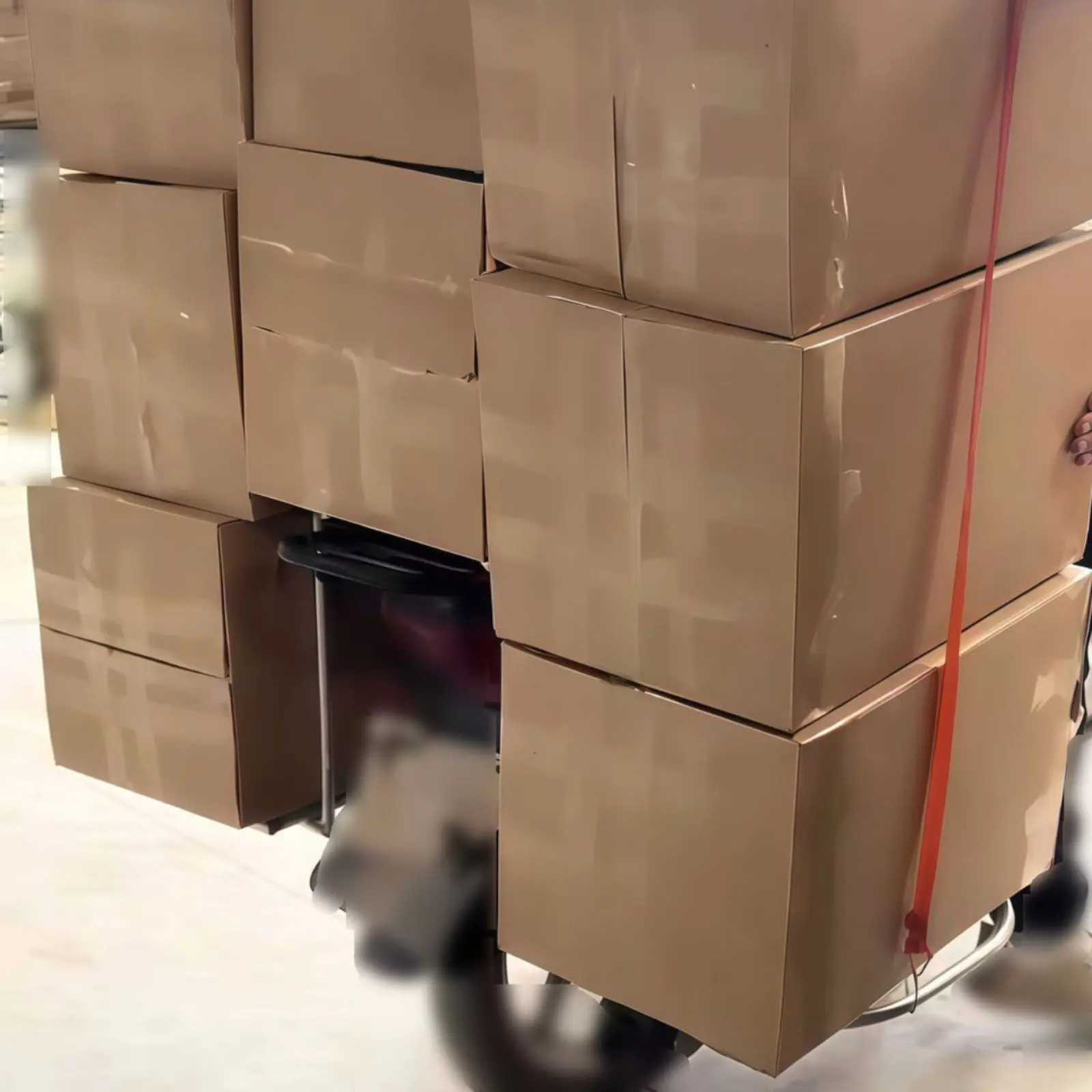 

Foldable Delivery Rack Easy Installation Expandable Scooter Luggage Rack for Farmers