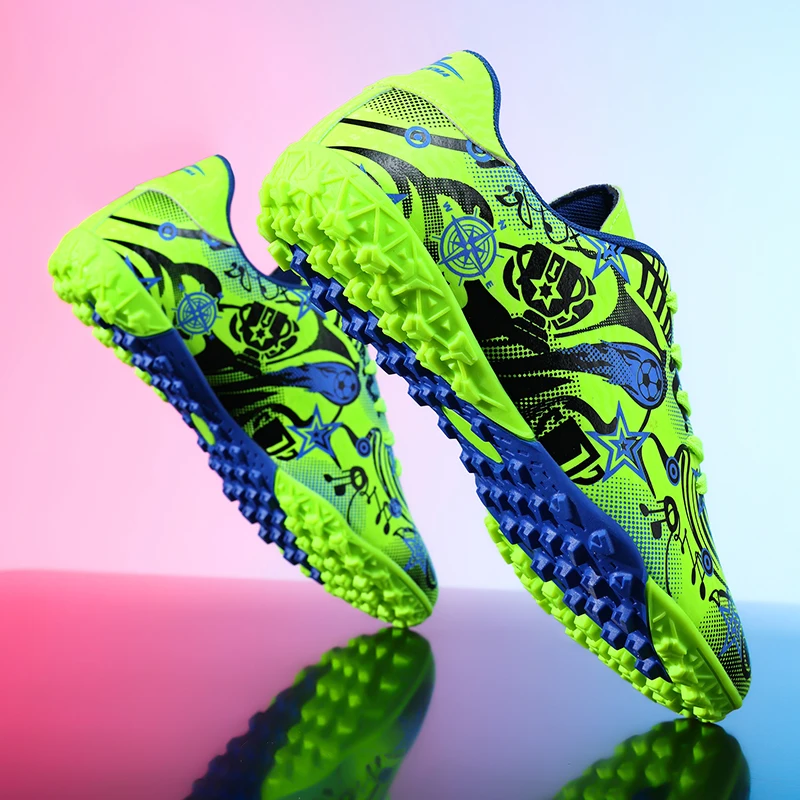 

Мужские бутсы для быстрого футбола TF/FG, бутсы для футзала, профессиональные футбольные бутсы, удобные футбольные бутсы высшего качества для дома