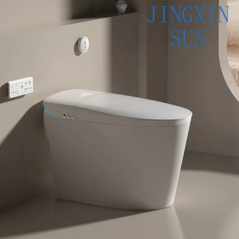 Modern fashion automatic flushing, smart toilet, hygiene integrated ceramic sanitary ware P-type water trap for household hotels
