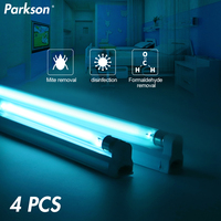 4pcs/lot 220V 110V 8W 6W Germicidal Ultraviolet Light Quartz Lamp T5 Tube UVC Bactericidal LED lamp UV lamp Disinfection Deodor