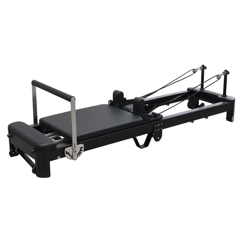 LMM1 small black bed yoga studio large equipment home yoga studio fitness private education aluminum alloy folding bed