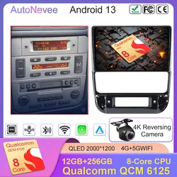 Android Auto Unità Principale Per Peugeot 406 1994 - 2005 Multimedia Stereo Radio Lettore Video GPS BT Carplay Android Auto No 2din QLED