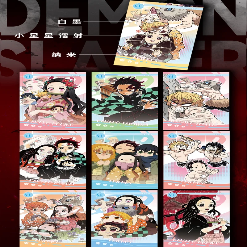 Groothandel Demon Slayer Cards Booster Box Officiële Anime Trading Game Collection Japanse stijl cadeau voor fans
