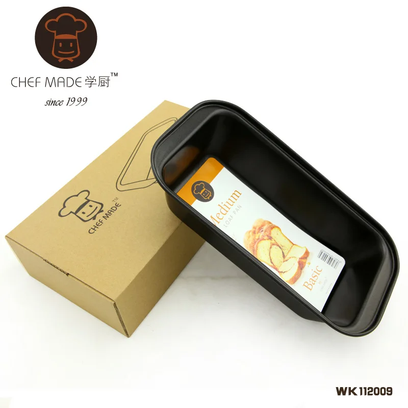 Chef Made Baking Pan Bread Baking Molds Moule A Gateau Home Baking Molde Antiadherente Heavy Carbon Steel  Pans Bread Mold