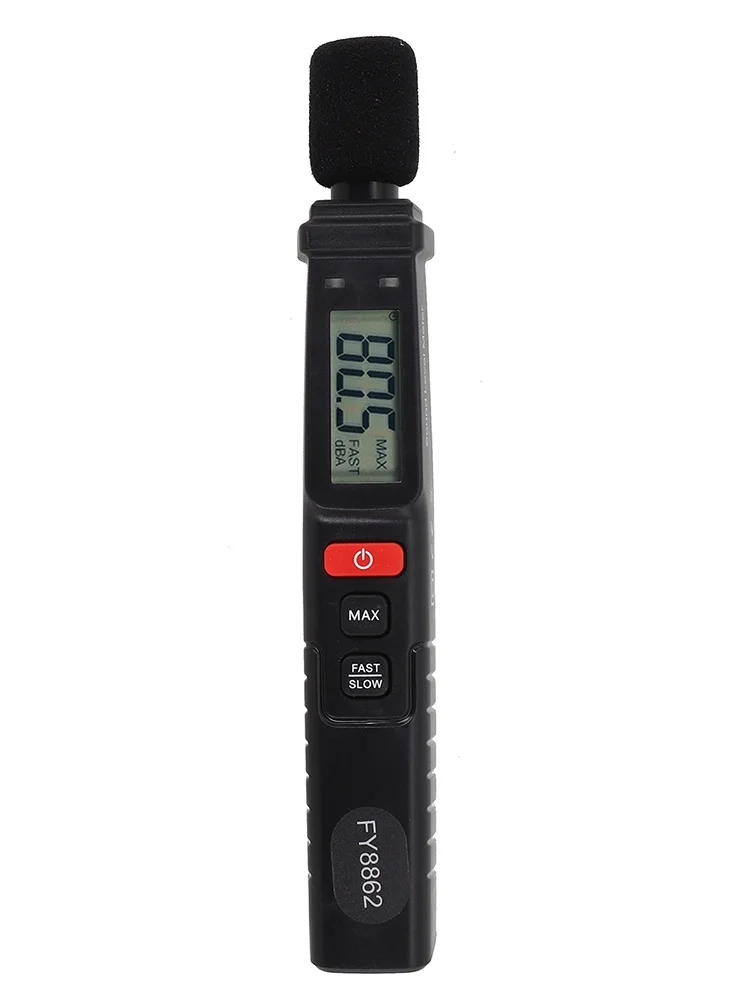 Digital Sound Measurement Device FY8862 Decibel Meter 30 130dB with Compact Design and User Friendly LCD Display