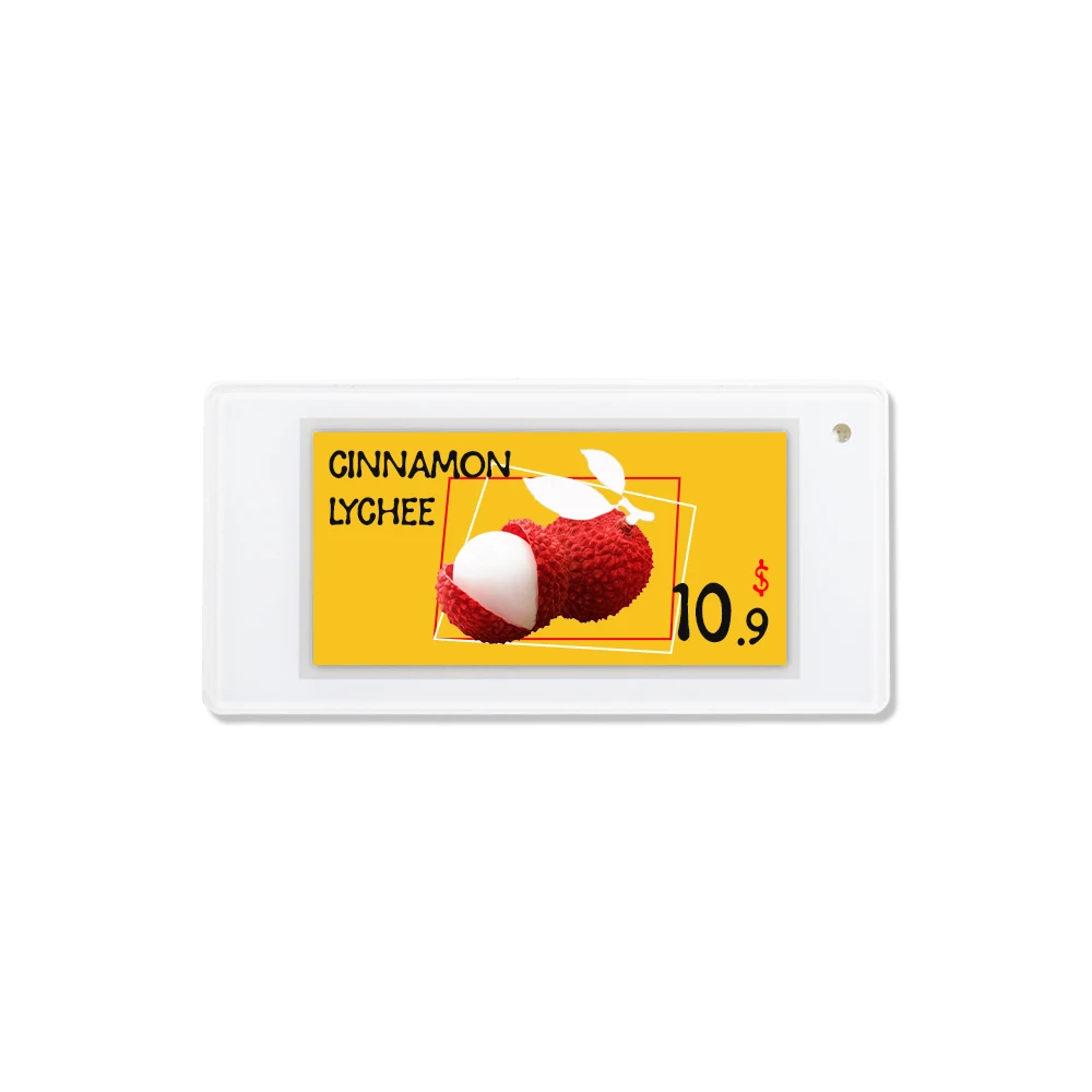 

Zhsunyco 2.13 Inch Mini EAS Systems Digital Price Tags Eink Shelf Labels For Retail Store With ABS Material