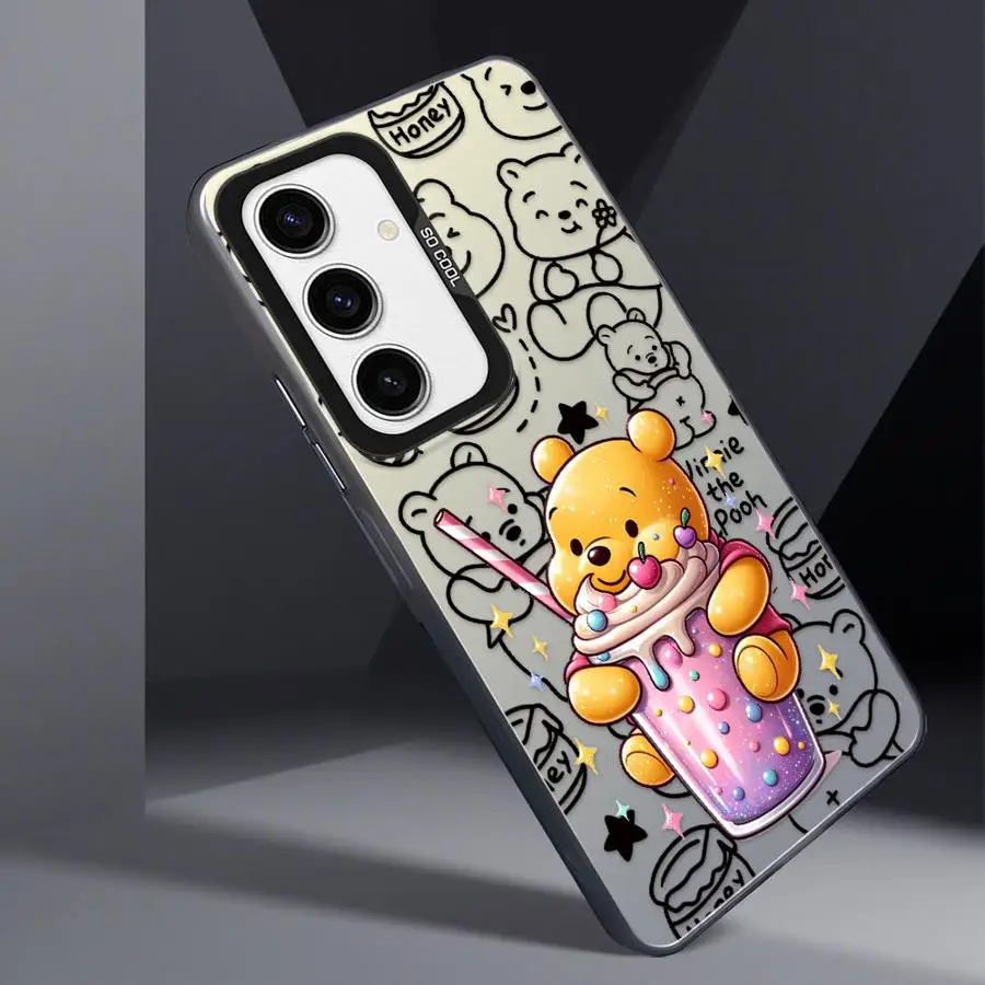 Funda de teléfono suave de Winnie The Pooh de Disney para Samsung Galaxy A73 A52 A55 A53 A54 A51 A56 A35 A72 A26 A36 A71