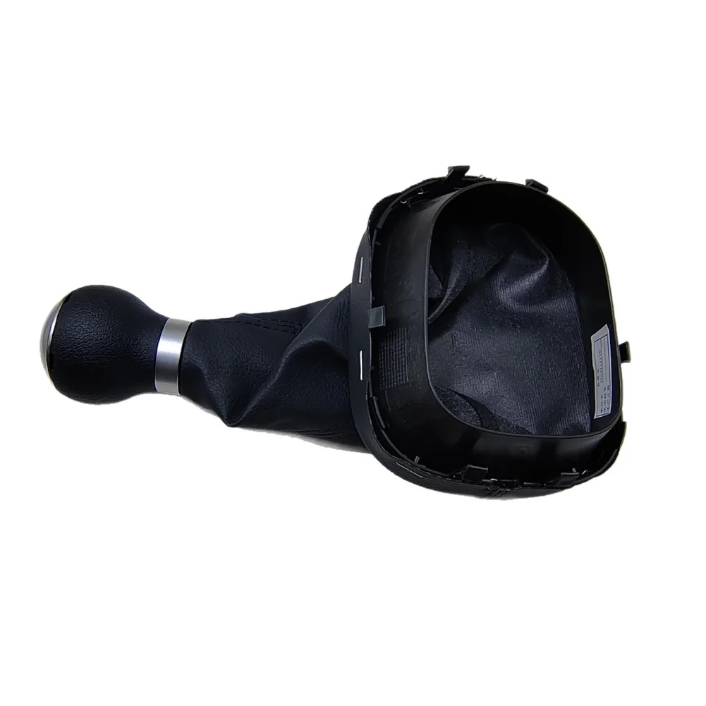 Auto Transmission Lever As Shown 5-Speed Shift Knob ABS Plastic Construction Wear Resistant Material Soft Touch Grip