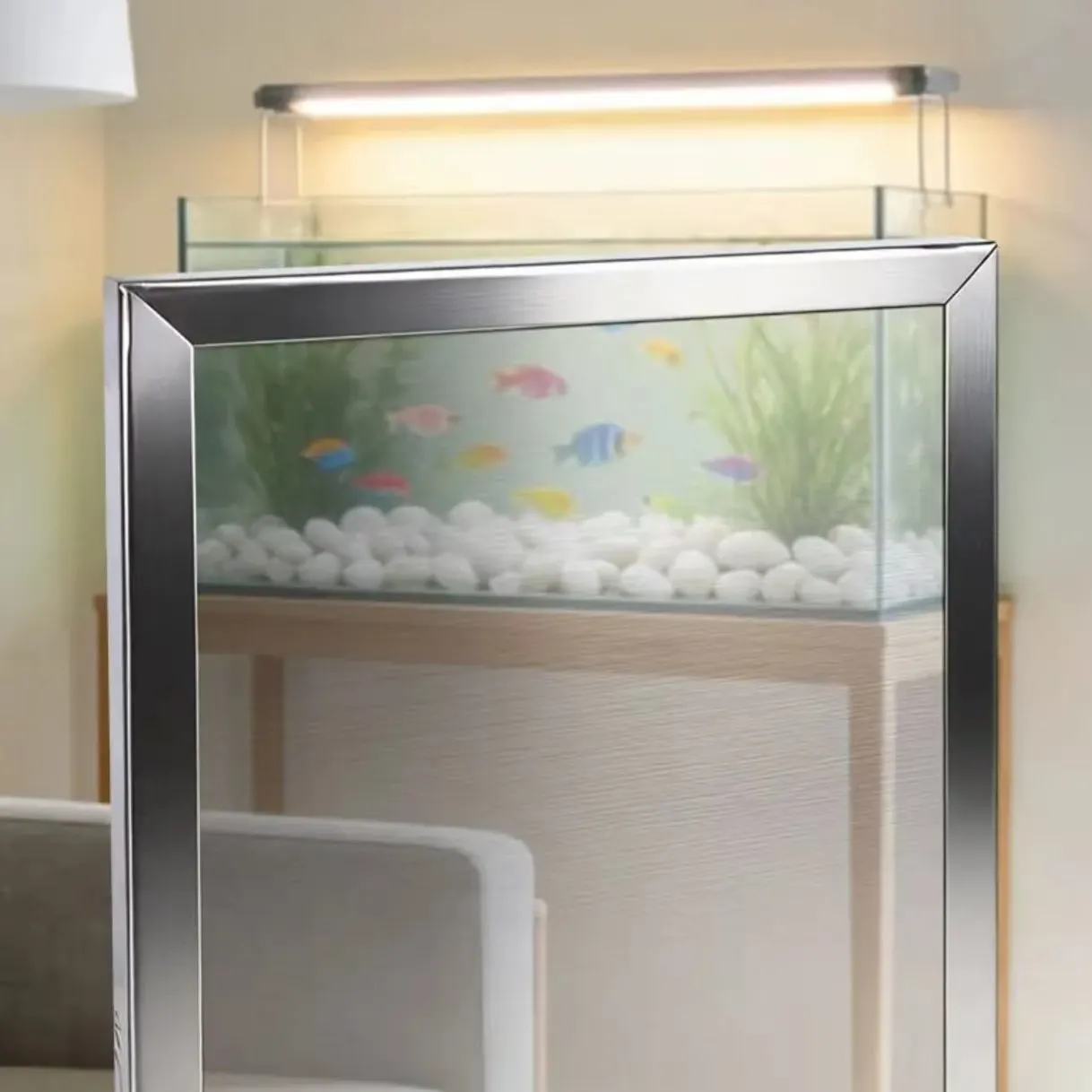 304 stainless steel filter screen, special for fish tank bath, no water blocking, repeated use, customizable size