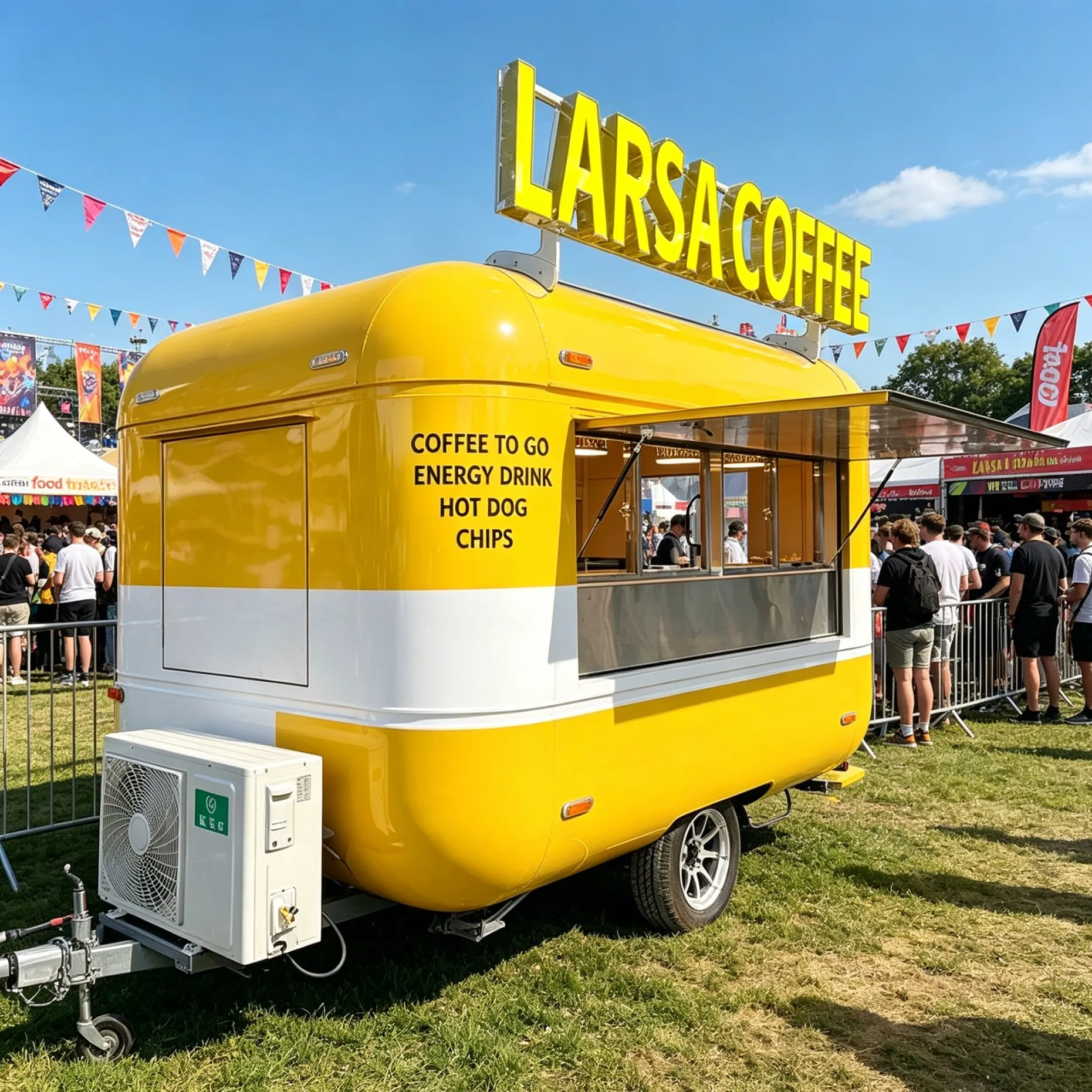 Customized Multi-functional New Design Coffee Food Truck Street Kiosk Food Trailer Australia Fast Food Mobile Kitchen Trailer