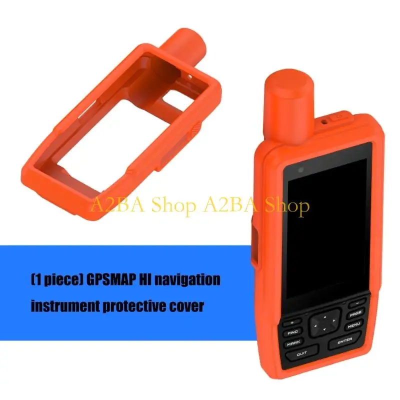 A2BA Ergonomic Protective Cover Case Sleeve For GPSMAP Handheld Navigation Systems Impact Resistance Lightweight Construction