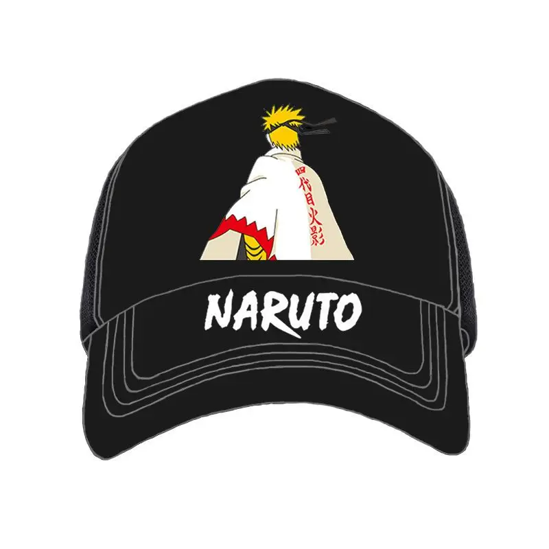 

Naruto Anime Hat Sasuke Itachi Kakashi Cosplay Snapback Cap for Students