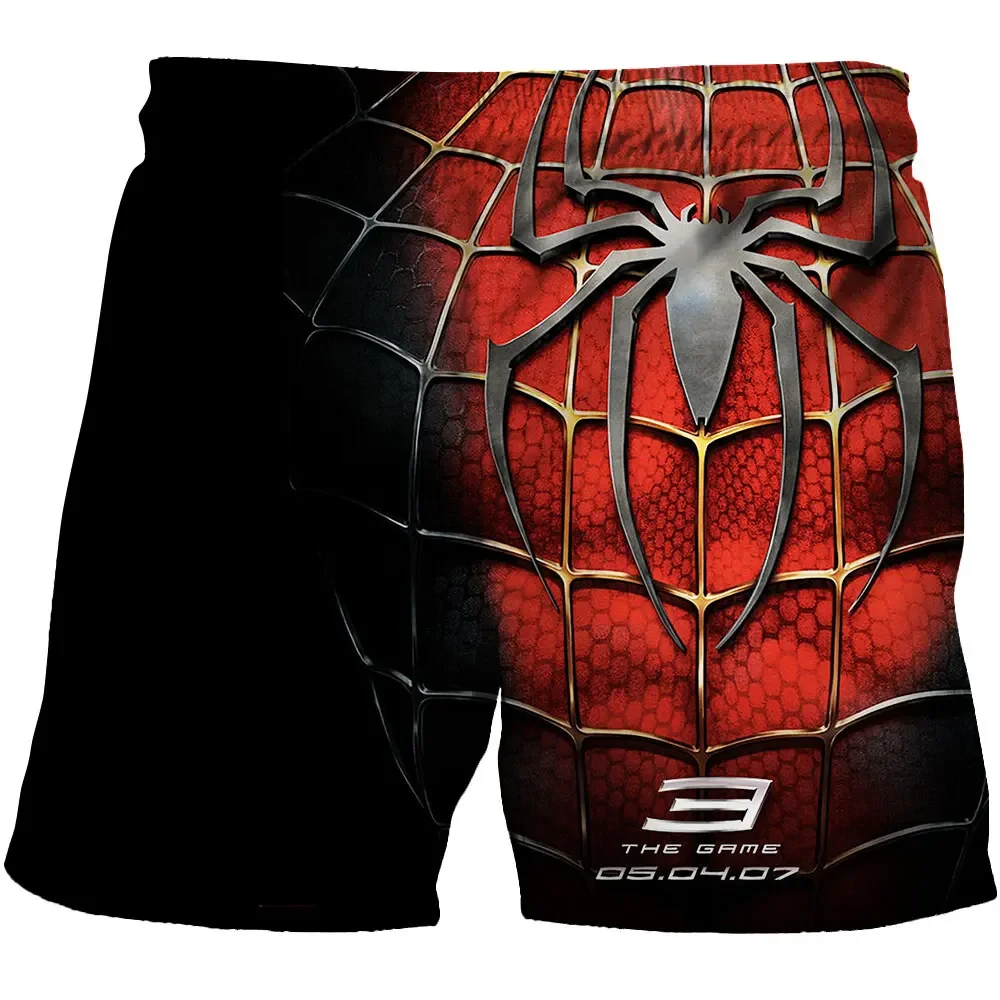 Trend Marvel Boy Spiderman Short Summer Girl Shorts Children Student Beach Shorts Sports Pants Kids Shorts Kids Cartoon Shorts