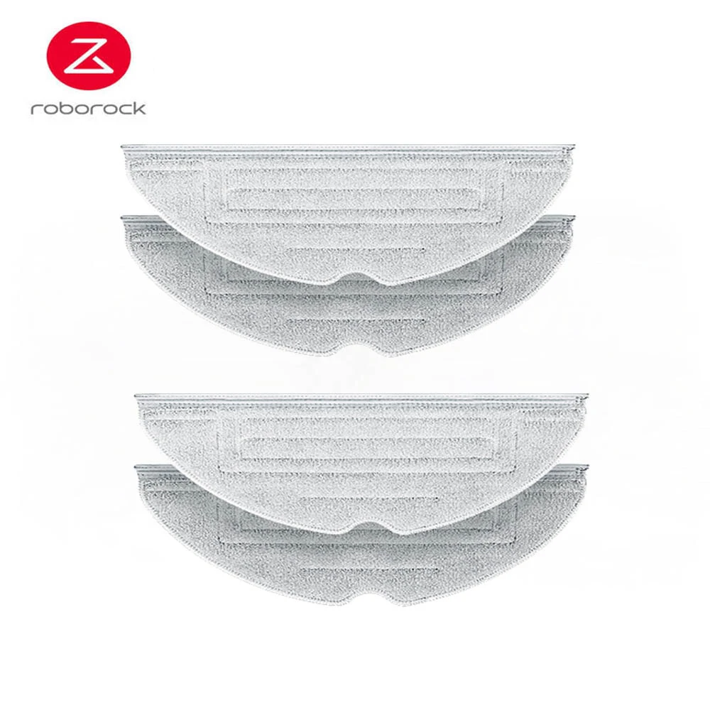roborock S8 S7 Maxv Ultra mop cloth 2pcs Series Accessories Mop Rags Antibacterial Mops Pad Original Robot Vacuum Spare Part