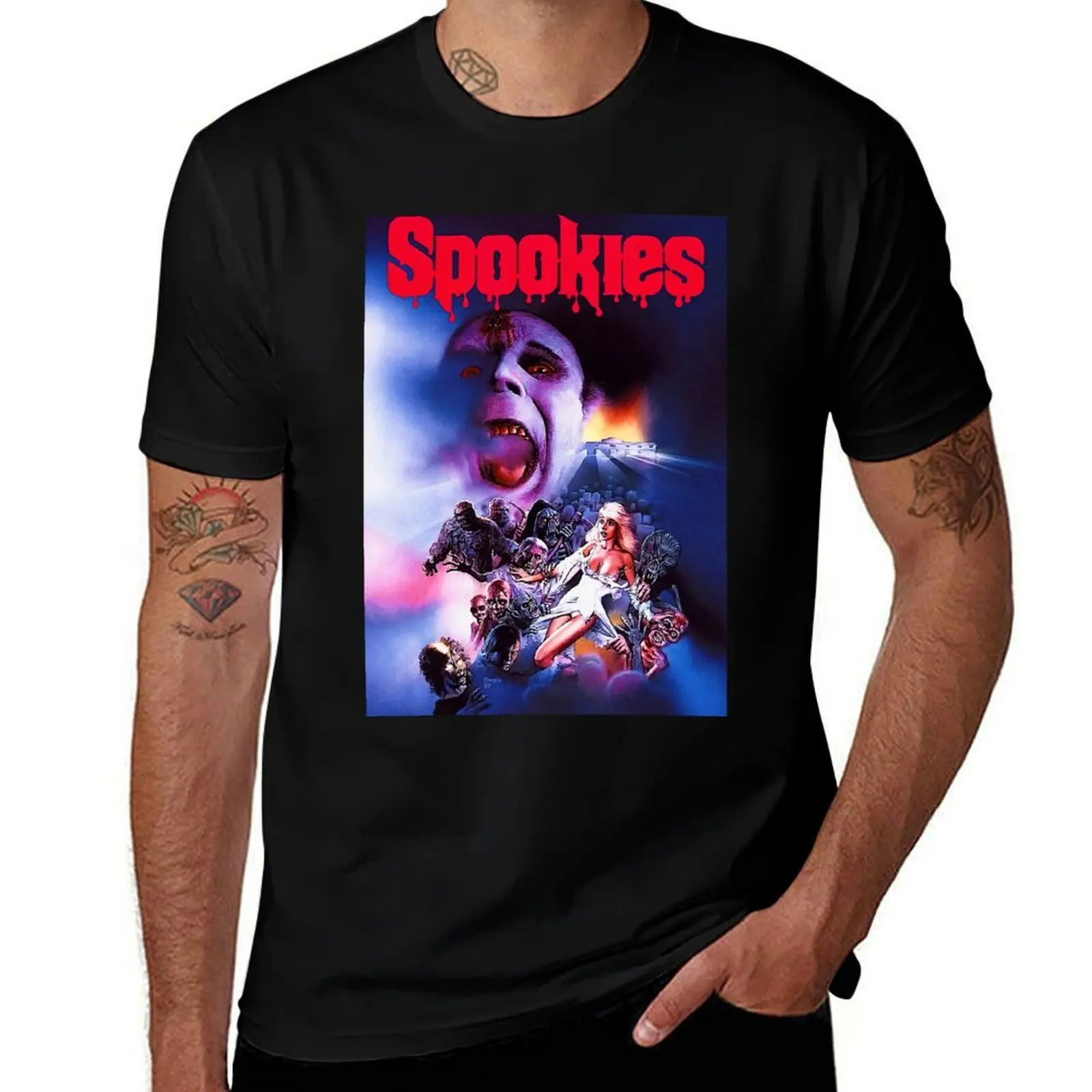 

Spookies T-Shirt t shirts for man cotton funny t shirts cotton T-Shirt