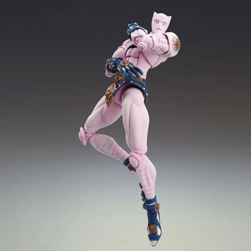 15cm Anime Jojo Bizarre boxfigure Pink Killer Queen Action Figure Model Doll Toy Figurine per Kid Brithday regalo di capodanno