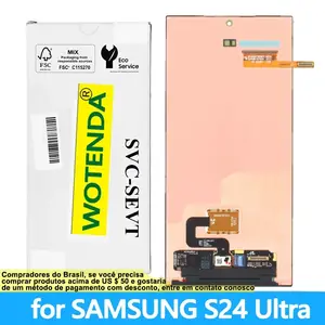 Bilashmart 6.8 120Hz Dynamic LTPO AMOLED Samsung S24 Ultra LCD SM S928B SM S928B/DS S928U Display Touch Screen Digitizer Assembly