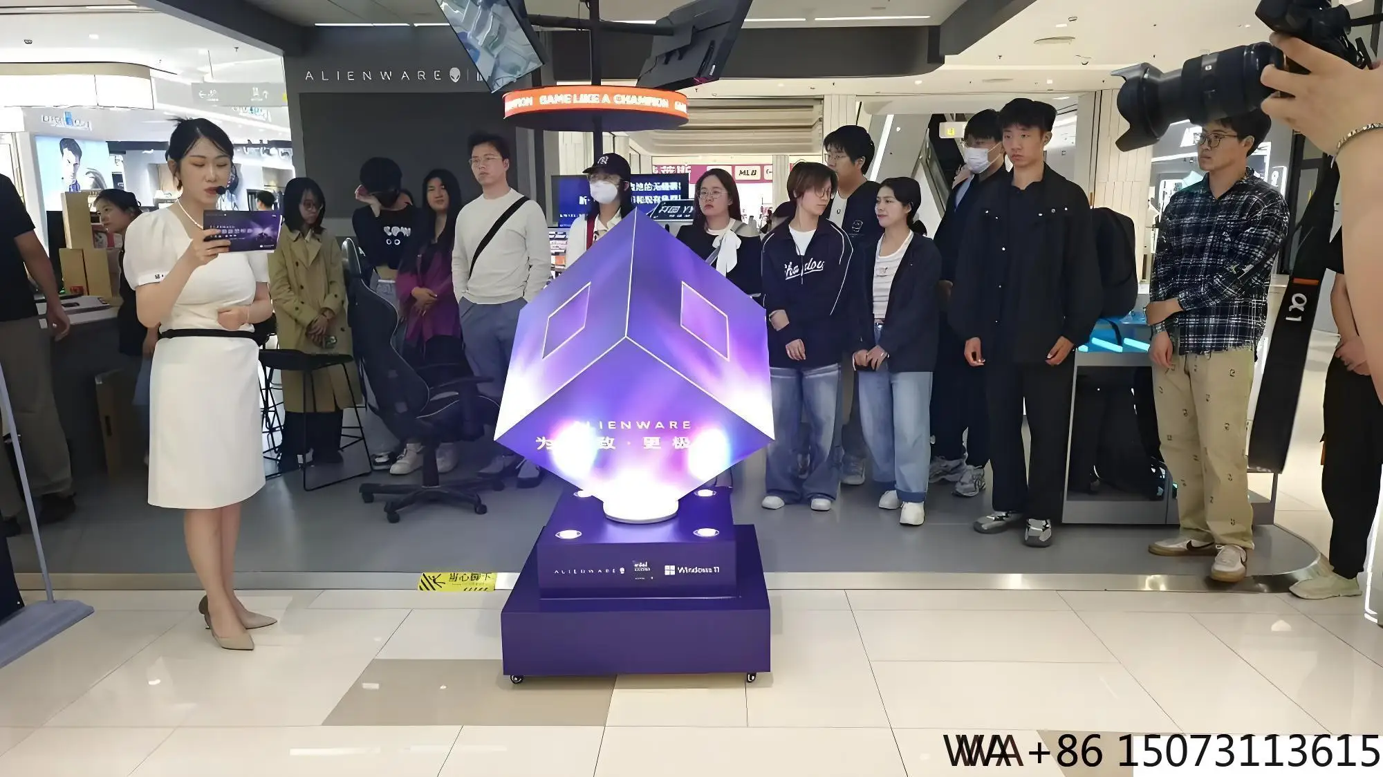 المكعب السحري LED الداخلي/الخارجي - شاشة مخصصة لمتاجر البيع بالتجزئة (ضمان لمدة 5 سنوات)