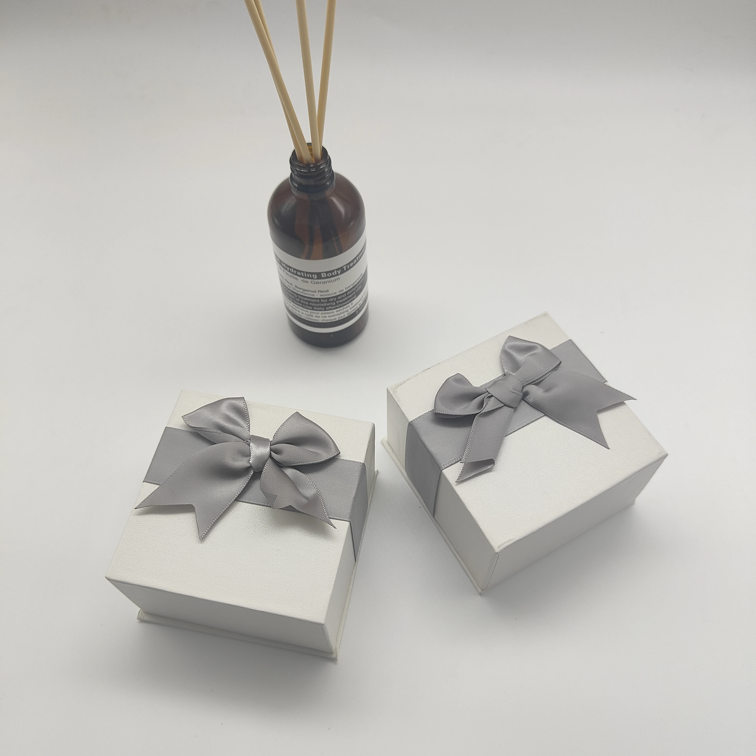 12Pcs/set Luxury Jewelry Packaging Paper Rigid Lid And Base Gft Box For Earrings And Ring 8.5*8..5*4.3cm