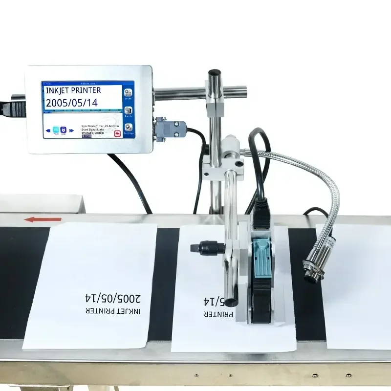 NEW Cheapest Online Mini Printing Machine Automatic Poly Bag Printer High Quality PP bag Simple Inkjet printer for Plastic