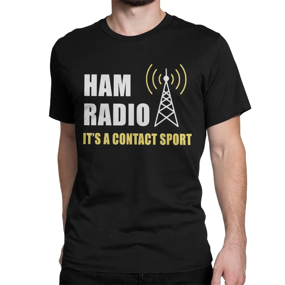 Amateur Ham Radio Gift Men Women\'s T Shirt Funny Tees Short Sleeve Round Collar T-Shirt Pure Cotton Summer Clothing