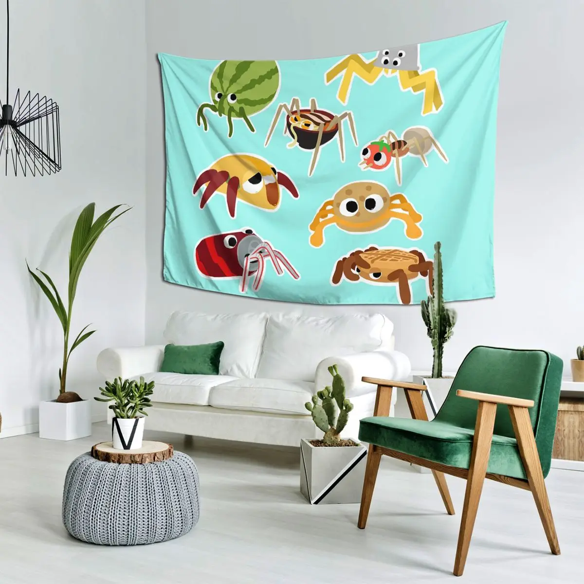 

Bugsnax Bug Pack Fan Art Kinda Bug And Kinda гобелен настенный эстетический домашний декор гобелены для комнаты в общежитии