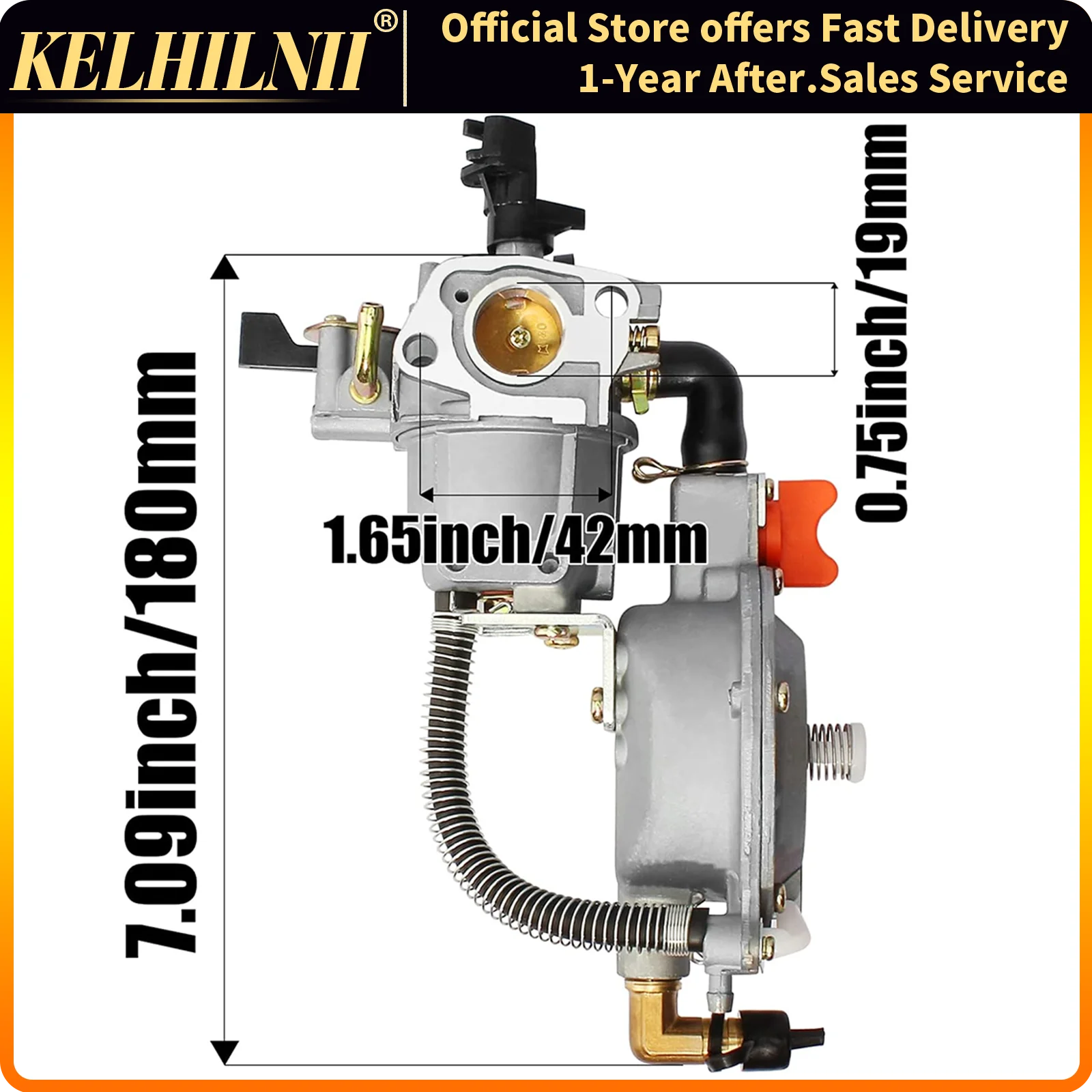 168F/188F Carburetor Dual Fuel Automatic Or Manual Choke Lpg/Ng Conversion Kits For Gasoline Generator Hybrid 5Kw Accessories