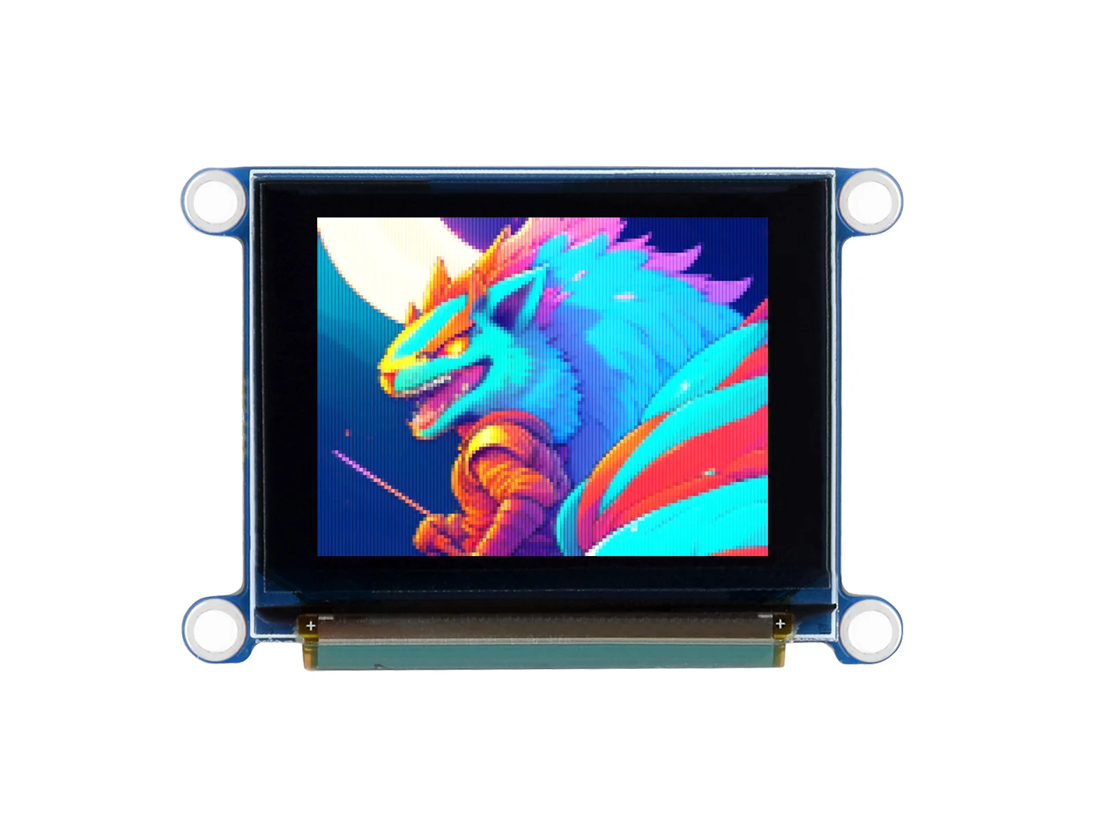 

1.27inch RGB OLED Module,128×96 Resolution, 262K Colors, SPI Interface,Comes with examples for Raspberry Pi, Arduino, STM32, etc