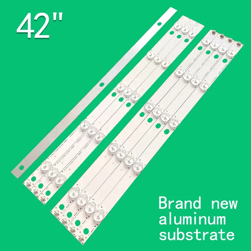 100% neue 8-stück/kit LED streifen für Lehua 42 "LT42N530A LED 42C560 T420HVN 04,3 JS-LB-D-JP42S8-051CBAC 30825A JS LB D JP42S8 051CB