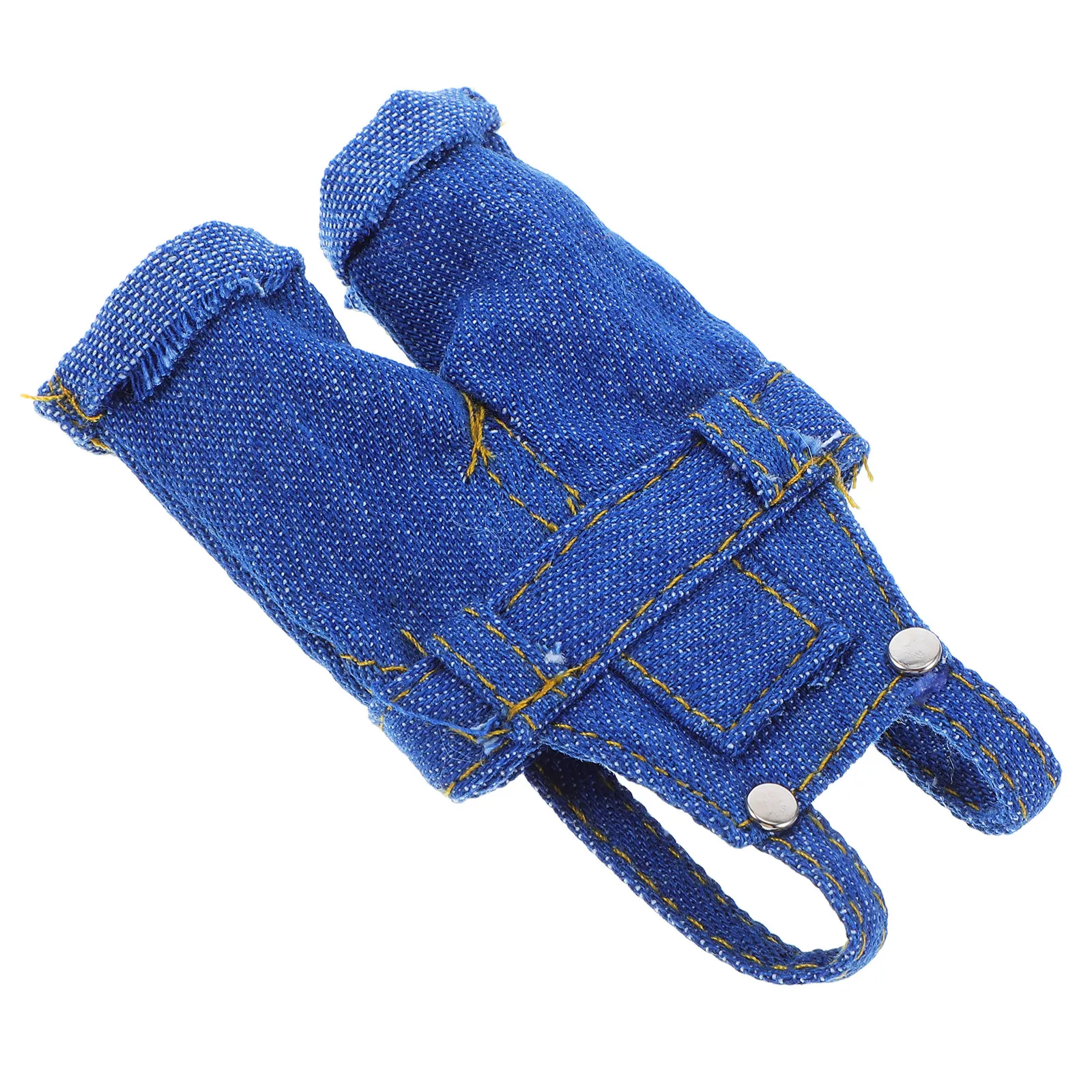 

Adorable Soft Bear Overalls for Stuffed Animals Cute Fashionable Outfit Dress Up Clothing Replacement Set for Kids Collectors