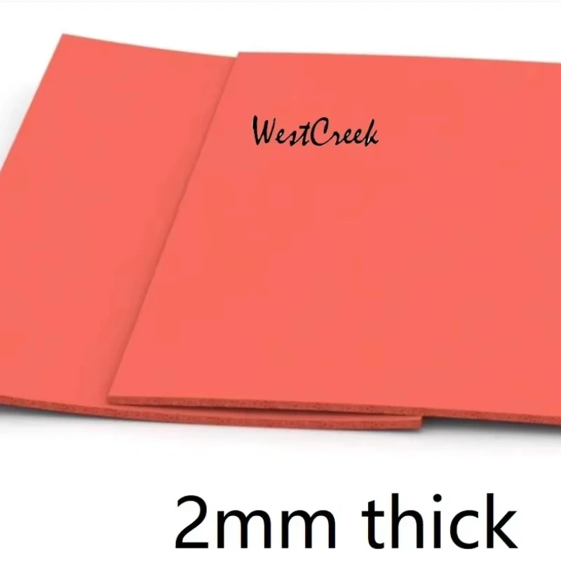 WESTCREEK 2mm expanding foam silica gel sheet foam Silicone board roasting picture machine gasket Foam pad heat Press sponge mat