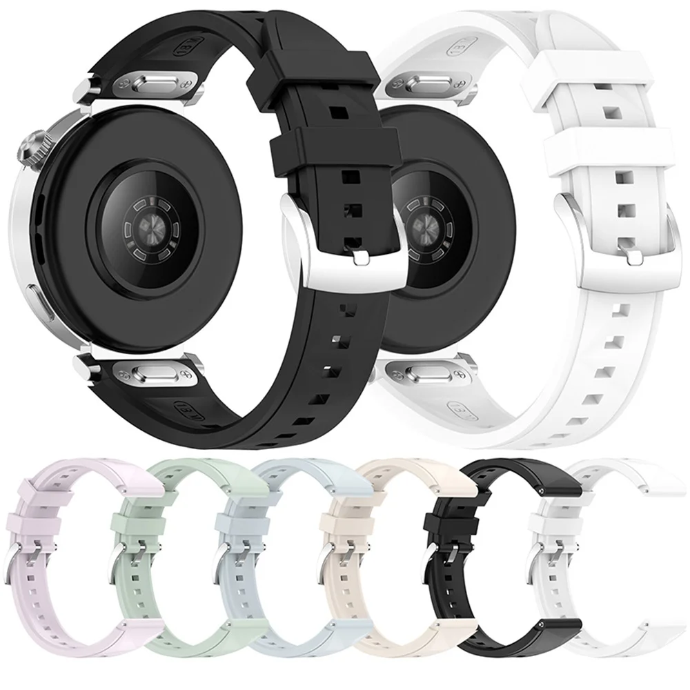 

For HUAWEI/XIAOMI/OPPO Series Watch Strap 20mm Replacement Silicone Strap 41mm/42mm Smartwatch Accessories