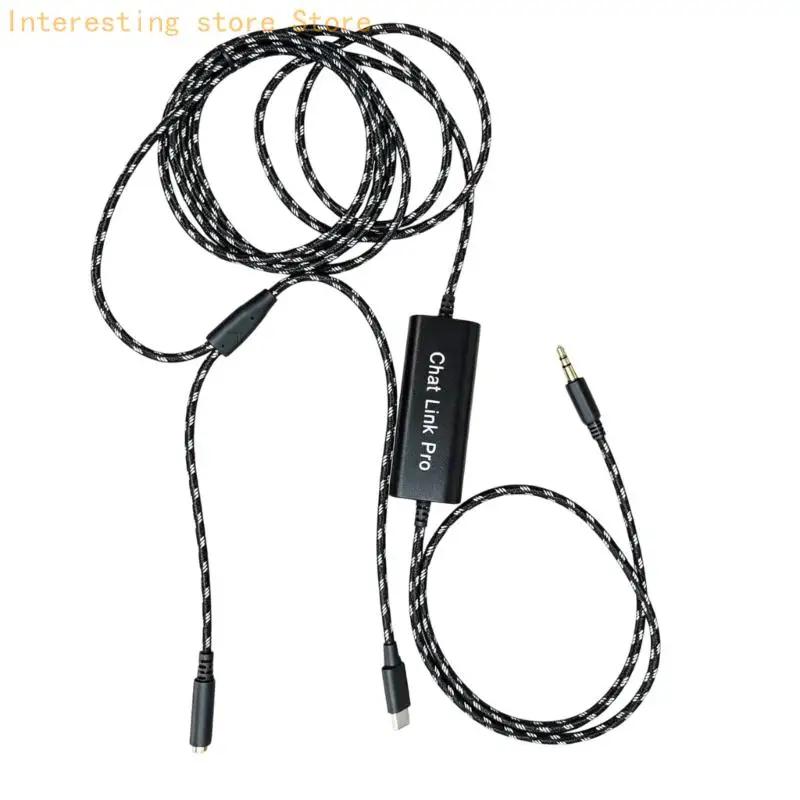 Chat Captures Link Cable Type C to 3.5MM for HD60 HD60S Streaming Setups 55KC