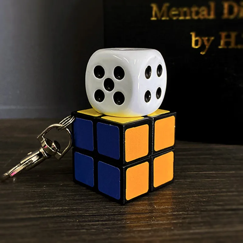 

Mental Dice (Cube) 2.0 by H.Z Magic Wireless Charging Magic Tricks Prediction Gimmicks Close Up Street Mentalism Illusions Props