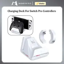 MOBAPAD Charging Dock For NS OLED、Switch Pro Controllers With TV Mode 4K HDMI Output and 100W PD3.0 Charging Game Accessories