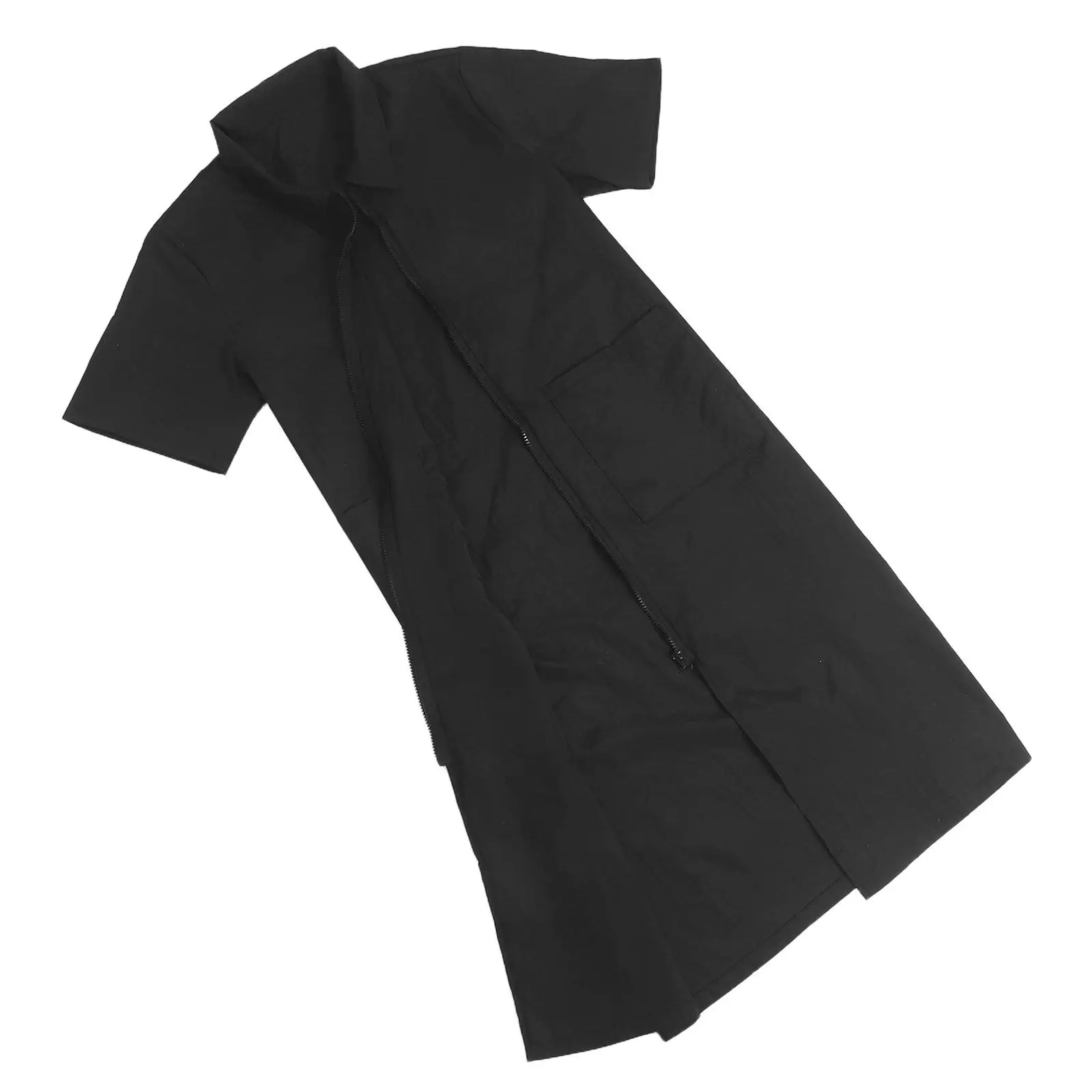 Short Sleeve Pet Grooming Smock Waterproof anti-static Fabricpolyester Pet Grooming Work Clothes Dog Smock For Salons Pet Shops