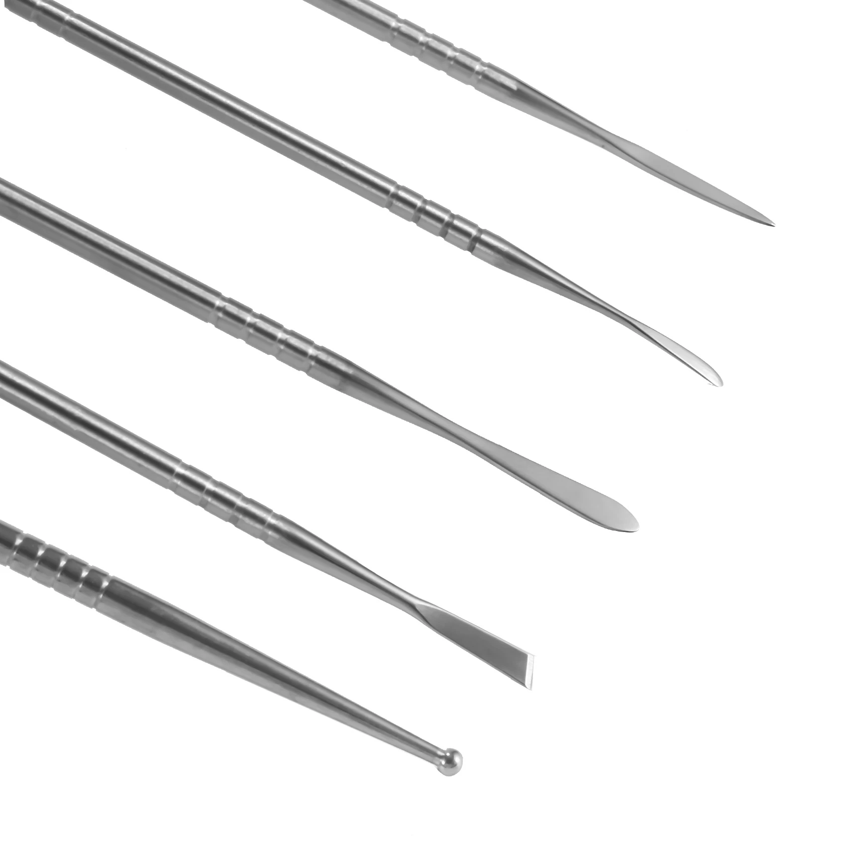 AA76-10Pcs Stainless Steel Clay Sculpture Engrave Tools For Modeling Carving Crafts Sculpting Tools