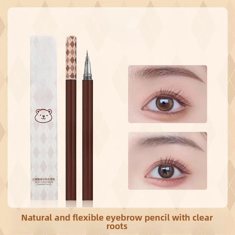 

Eyebrow Pencil Contouring Shadow Silk Eyeliner Liquid Waterproof & Smudge-Proof Long-Lasting Color Liquid Eyebrow Pencil