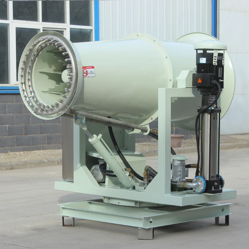 Bereich der Wasserverdunstung, Nebelkanone, industrielles Staubkontrollsprühgerät, Landwirtschaftskanone, Gartenbewässerung, 100 Meter lang