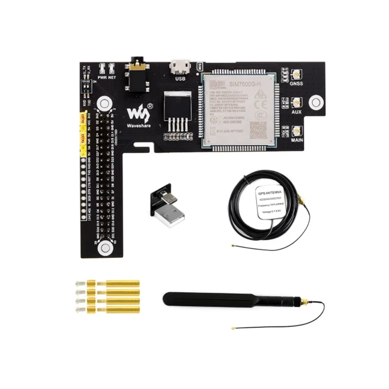

4G LTE GPS Satellite Positioning Module Expansion Board Shield HAT For Orin Developer Kit B01 2GB 4GB 8GB