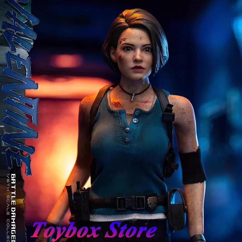 

Battle Damaged 1/6 Blood Head Design Valentine Jill SWTOYS FS073 Cool Girl Agent Action Figure Delicate 12" Female Soldier